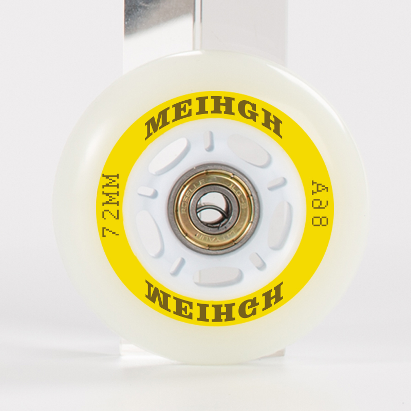 WHITE 76MM (WITH BEARINGS)